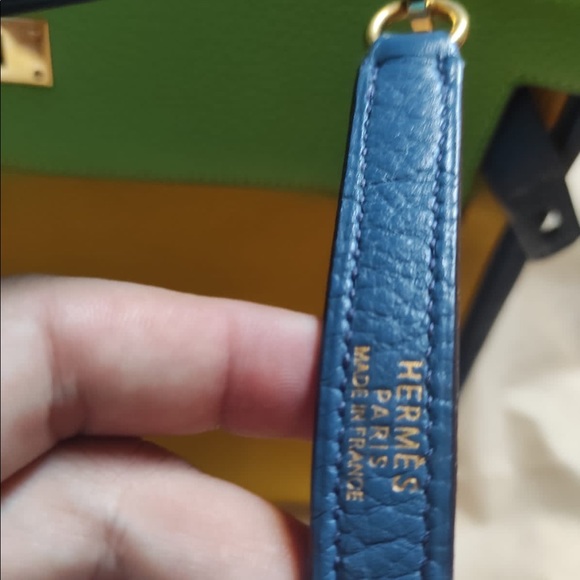 Hermès Kelly 35 tri- color bag - Picture 14 of 16